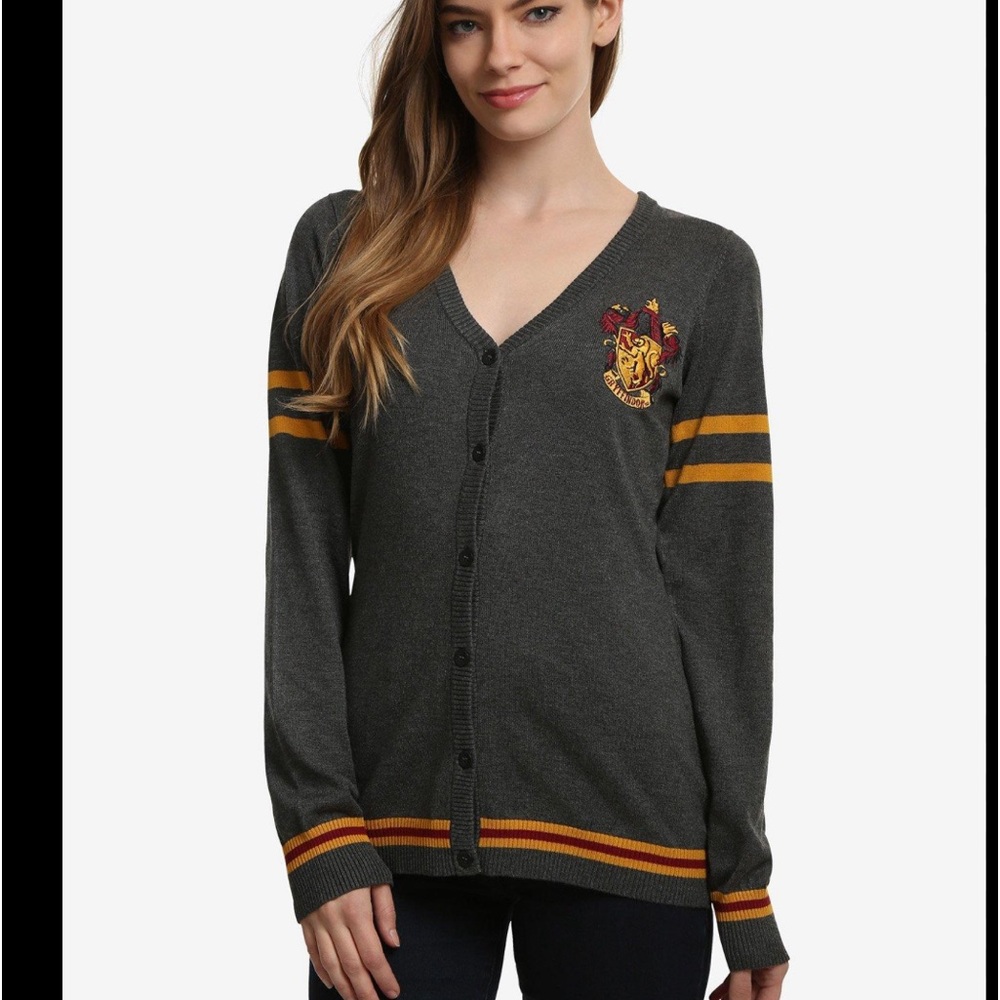 Harry Potter Authentic Gryffindor Womens Cardigan sz S